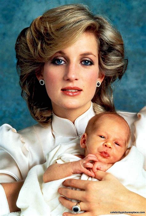 Princess Diana Of Wales Son Henry Harry Photo Alpha Globe Photos