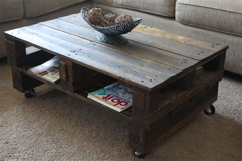 Wilsons And Pugs Pallet Coffee Table