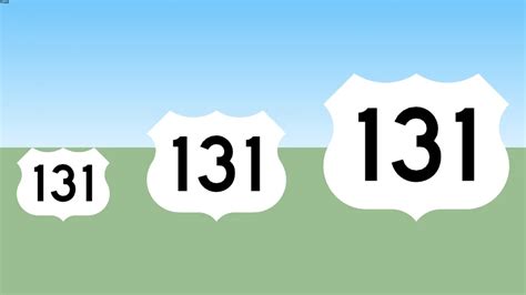 Us 131 Sign 3d Warehouse
