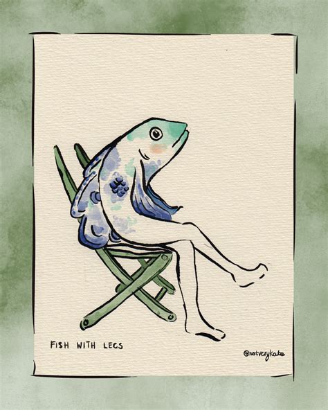 Artstation Fish With Legs