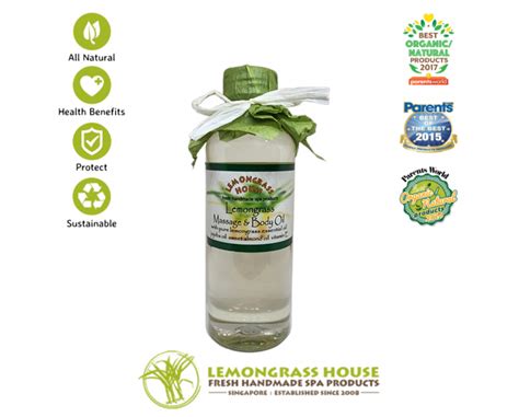 Lemongrass Massage And Body Oil