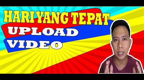 Waktu mengerjakan sholat taubat dan waktu yang diharamkan. Waktu Yang Tepat Untuk Upload Video - YouTube