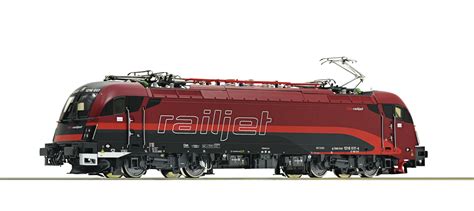 Roco Electric Locomotive 1216 017 4 Railjet Digital With Sound