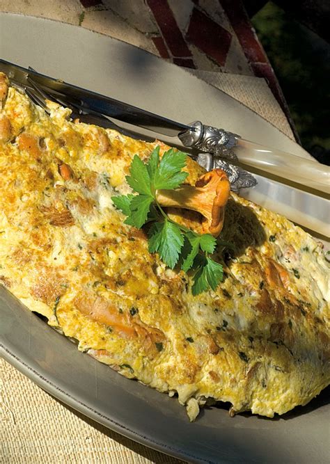 Recette d omelette aux girolles