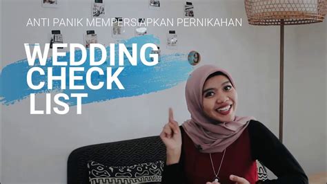 Persiapan Pernikahan Tanpa Panik Wedding Checklist Wedding