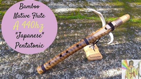 A440hz Japanese Pent Bamboo Native Style Flute Youtube