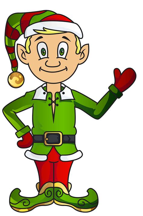 Christmas Elf Santa Claus Clip Art Summer Elf Cliparts Png Download
