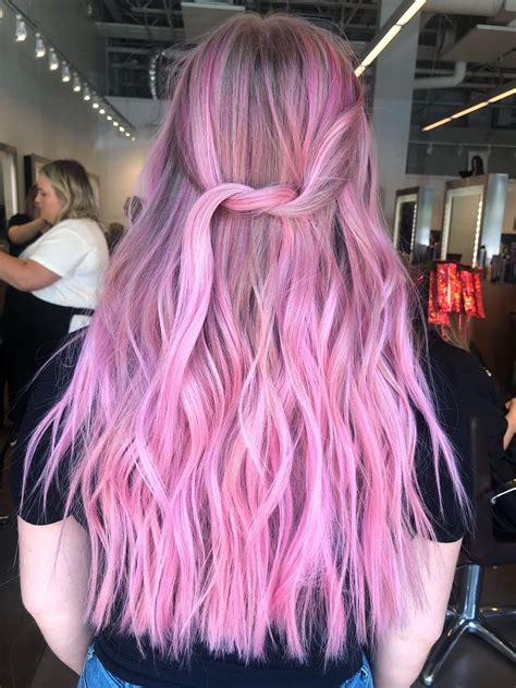 Bubblegum Pink Hair Color Bubblegum Pink Hair Multi Colored Hair Pink Hair Dye