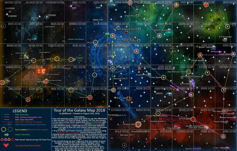 Tour The Galaxy 2018 Updated Map Rsto