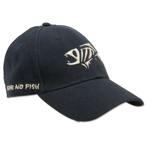 Vintage genuine no fear snapback cap beige & black hat made in usa 1980s 1990stop rated seller. G-Loomis Fear No Fish 3D Cap