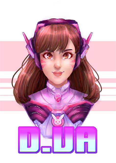 Hey So I Drew Dva From Overwatch A While Back And Wanted To Share It 😳
