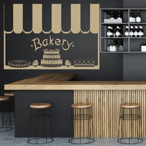 Bakery Shop Wall Sticker Kitchen Wall Decal Cafe Shop Home Decor