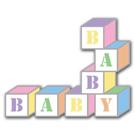 Adorable Baby Blocks Cliparts Create Playful And Creative Designs For