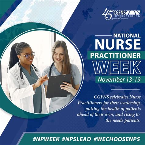 2022 National Nurse Practitioner Week Cgfns International Inc