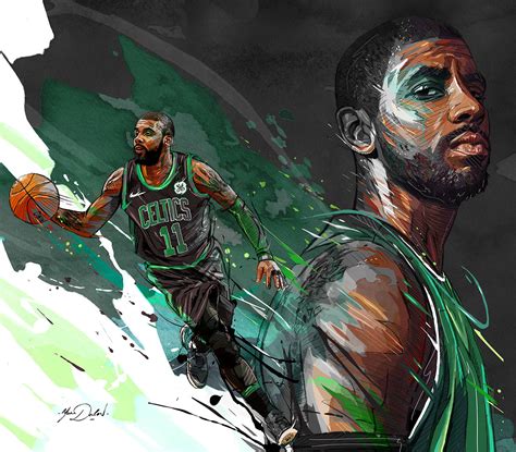 Kyrie and allen iverson are the two greatest ball handlers the nba has ever seen. NBA- Kyrie Irving on Behance