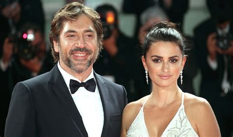 Javier Bardem And His Wife Penelope Cruz