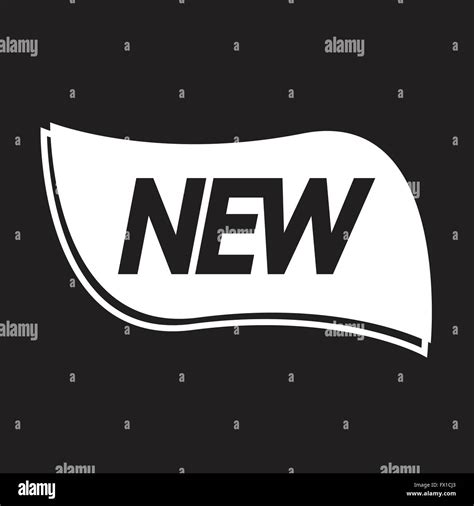 New Label Icon Stock Vector Image And Art Alamy