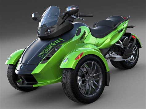 3d 2012 Can Am Spyder Rs S