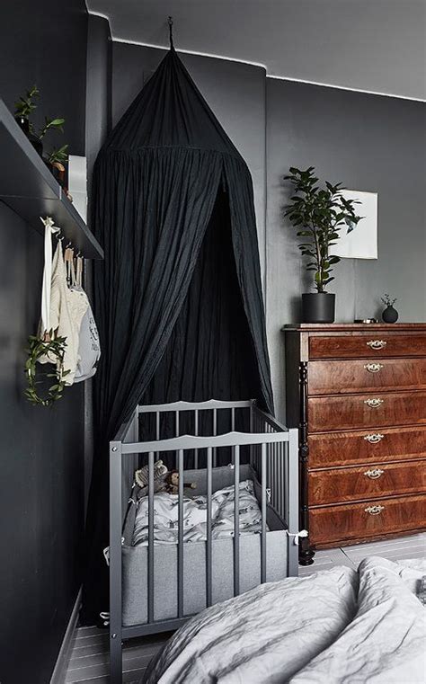 Beautiful Dark Bedroom Coco Lapine Design Baby Room Inspiration