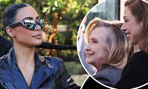 Kim Kardashian Joins Hillary And Chelsea Clinton To Shoot Scenes For