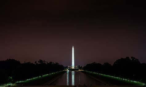 Washington Monument At Night Andys Travel Blog