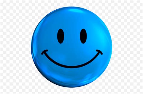 Smiley Blue Face Icon Theme Blue Smiley Face Icon Emojiblue