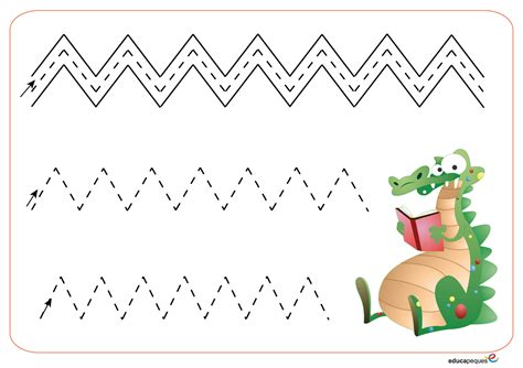 Fichas Para Trabajar La Grafomotricidad En Educaci N Infantil