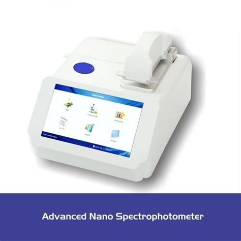 Advanced Nano Spectrophotometer Wavelength Range 200 800nm At 59500000