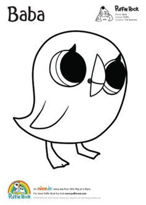 Easy free printable coloring pages. Puffin Rock New Show Coming to Nickr Jr, and Puffin Rock ...