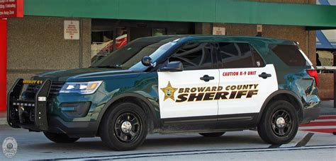Broward County Sheriff 2016 Ford Interceptor Utility K9 Unit