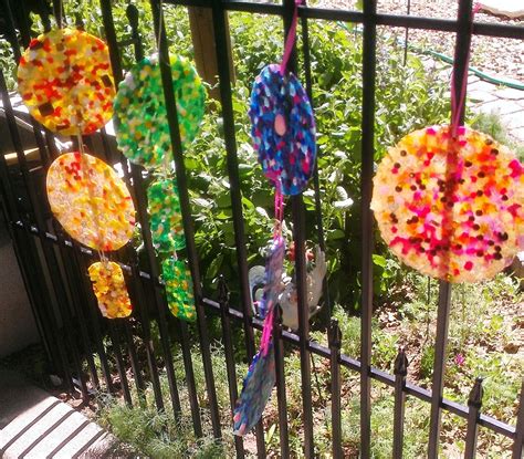 Melted Bead Suncatchers Great Summer Project Must Try Ecrafty Glass