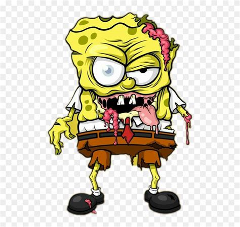 Spongebob Zombie , Png Download - Spongebob Zombie, Transparent Png