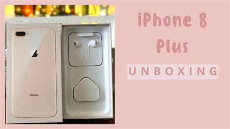 Iphone 8 Plus Gold Unboxing First Impressions Youtube