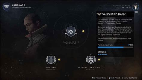 Destiny 2 How To Increase Vanguard Rank In 2023 Gameriv