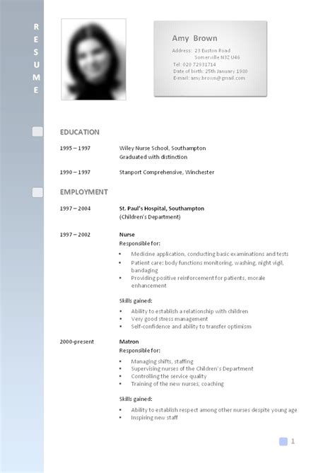 Availblae formts are (ai) adobe illustrator resume format, adobe photosho resume format, (indd) indesign resume format, (docx) ms word resume format and pdf resume format. CV Hazırlamak İçin CV Örnekleri İndir Word PDF - Nedir Ne ...