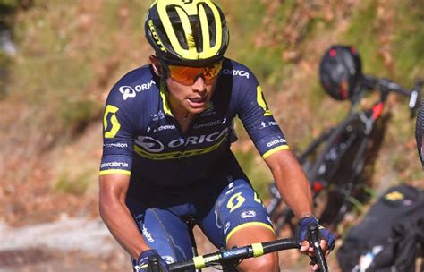 El colombiano tiene claros sus objetivos. Vuelta a España: Esteban Chaves se luce y ahora es tercero en la general