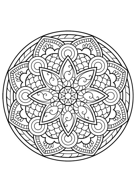 Top Coloriage Imprimer Mandalas Pics Voyager En Solo