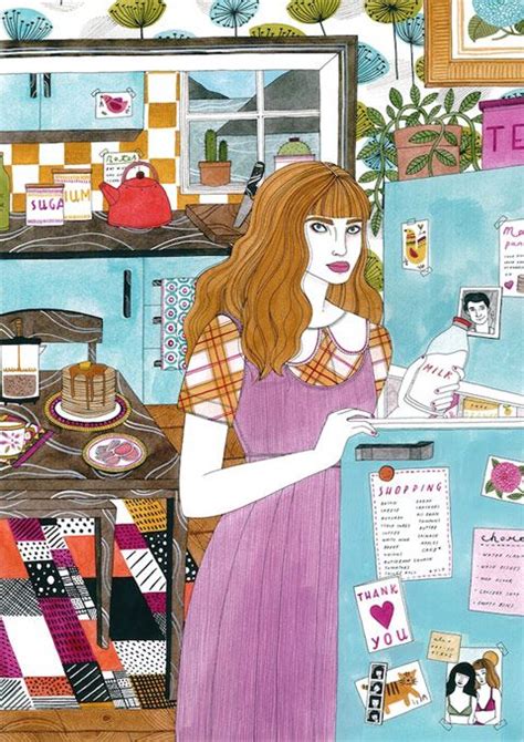 Laura Callaghans Intricate Illustrations Of Cool Bookish Girls Cute