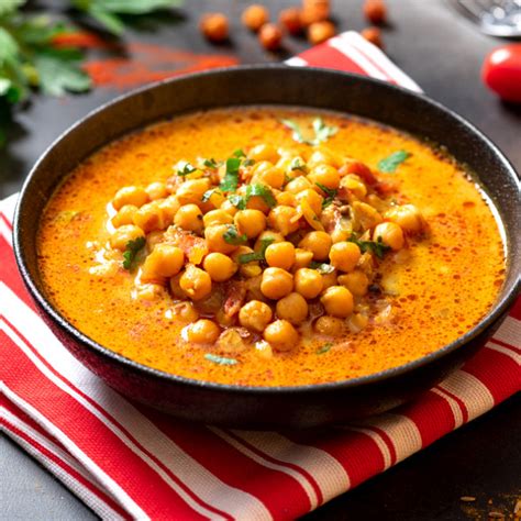Recette Soupe de pois chiches indienne