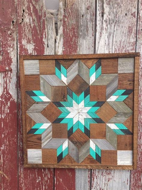 Updated on jan 29, 2016. LS14 Amish Barn quilt wood plaque Large square | Painted ...