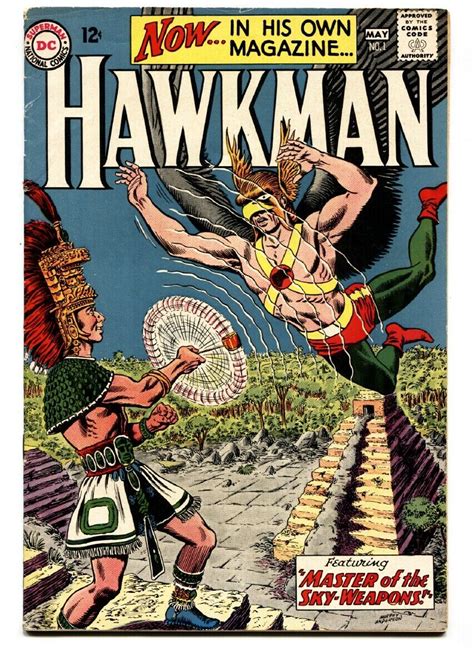 Hawkman 1 Vg Silver Age Dc Comic Book Murphy Anderson 1964 Comic