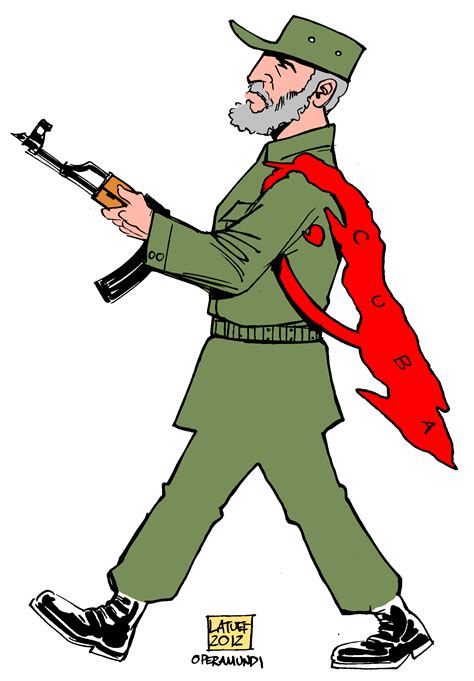 Fidel Castro Latuff Cartoons