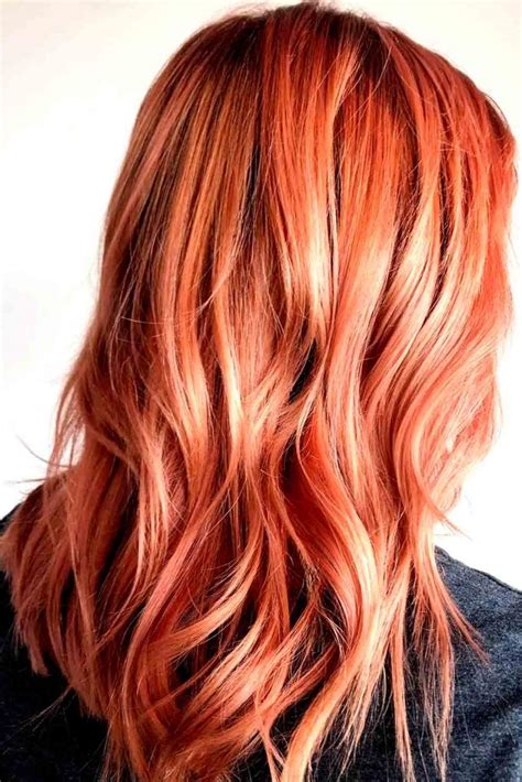 45 Peach Hair Is The Newest Trend