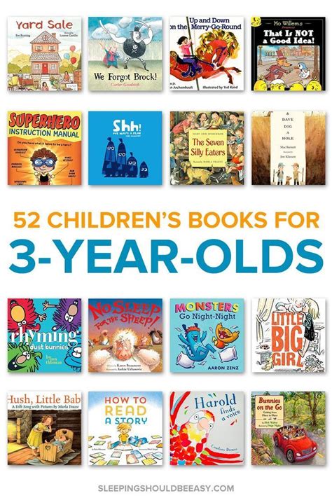 52 Childrens Books Perfect For Three Year Olds One For Every Week Of