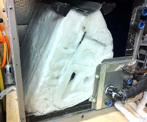 Air Conditioner Coil Frozen Ac Coils Clean But Freezing Up Unit Is
