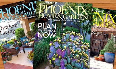 Home Magazine Subscription Phoenix Home And Garden Groupon
