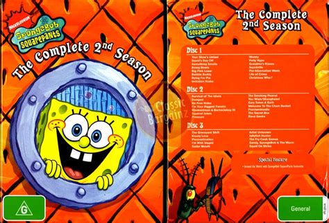 Spongebob Squarepants Complete 2nd Season 2 3 Dvd New