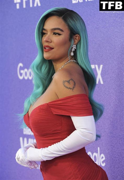 Karol G Flaunts Nice Cleavage At The Billboard Women In Music Awards 17 Photos Thefappening