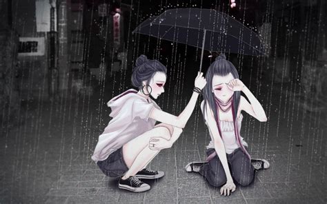 Tons of awesome sad cartoon wallpapers to download for free. Sad Anime Girl Wallpapers - Wallpaper Cave