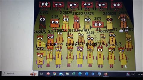 Numberblocks Band Thirty Seconds 203125 3 Youtube